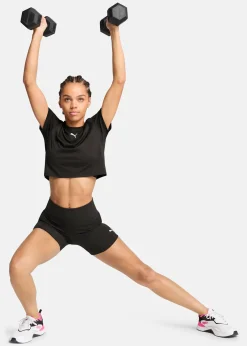 Puma W TAD ESSENTIAL Baby Tee PUMA Black