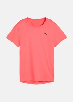 Puma W TAD ESSENTIAL CREW TEE Peach Frost