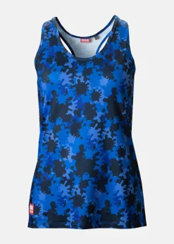 Sale Huski Wear W Tank Top Azure Camo