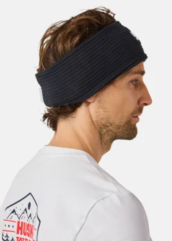 Online Huski Wear WAFFLE HEADBAND Black