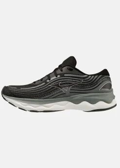Online Mizuno WAVE SKYRISE 4 Black/White/Stormy Weather