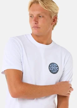 Online Rip Curl WETTIE PASSAGE ICON TEE WHITE