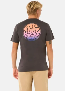 Best Rip Curl WETTIE PASSAGE ICON TEE WASHED BLACK