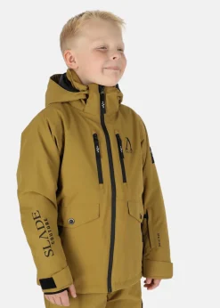 New Slade Whistler Shell Jacket JR Khaki