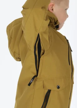 New Slade Whistler Shell Jacket JR Khaki