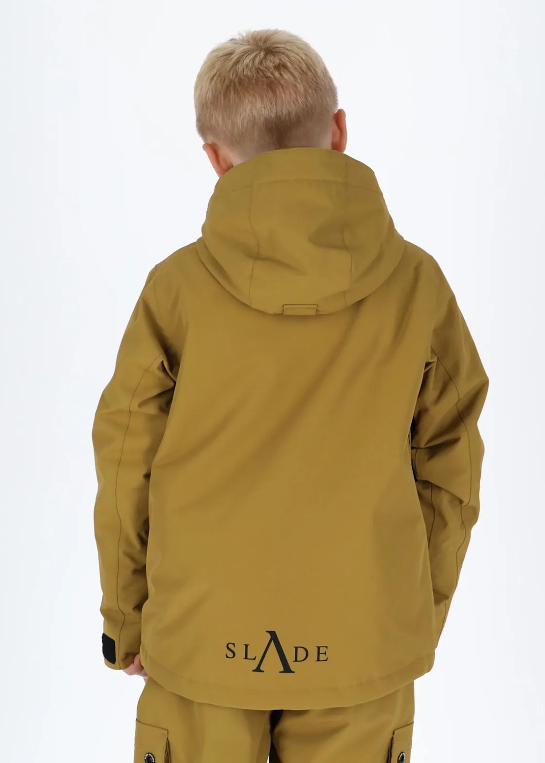 New Slade Whistler Shell Jacket JR Khaki