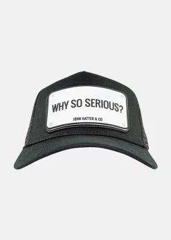 Online John Hatter WHY SO SERIOUS? black