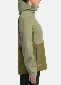 Online Haglöfs Wilda GTX Jacket Women Thyme Green/Olive Green