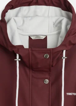 Clearance Tretorn WINGS A-SHAPE RAIN COAT 314/Burgundy