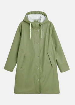 New Tretorn WINGS A-SHAPE RAIN COAT 525/Oil Green