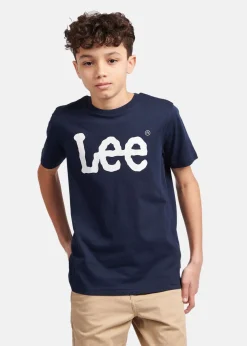 Best Lee Kids WOBBLY GRAPHIC T-SHIRT Navy Blazer