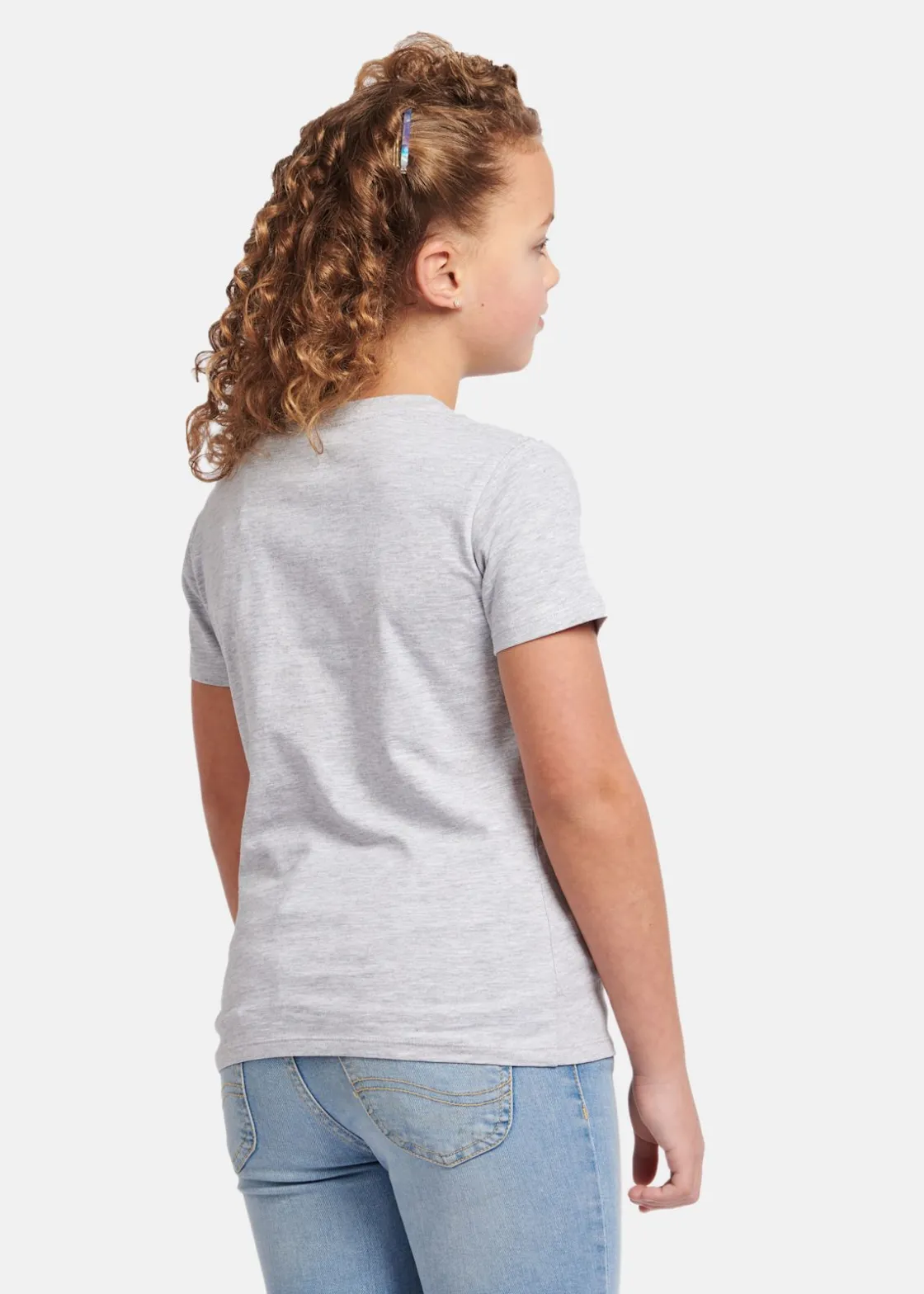 Clearance Lee Kids WOBBLY LEE GRAPHIC TSHIRT Pearl Grey Marl