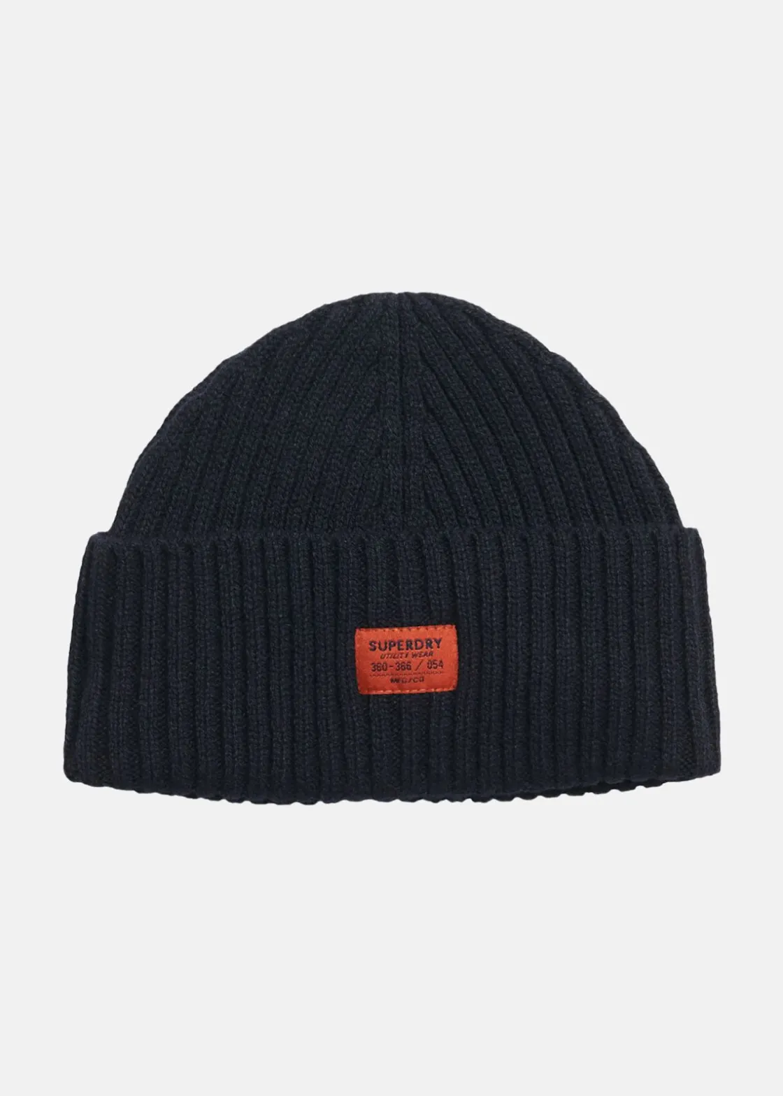 Best Superdry WORKWEAR KNITTED BEANIE HAT Eclipse Navy