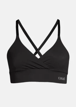 Outlet Casall Wrap Sports Bra Black