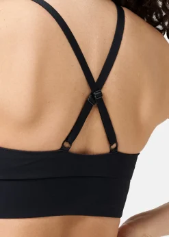 Outlet Casall Wrap Sports Bra Black