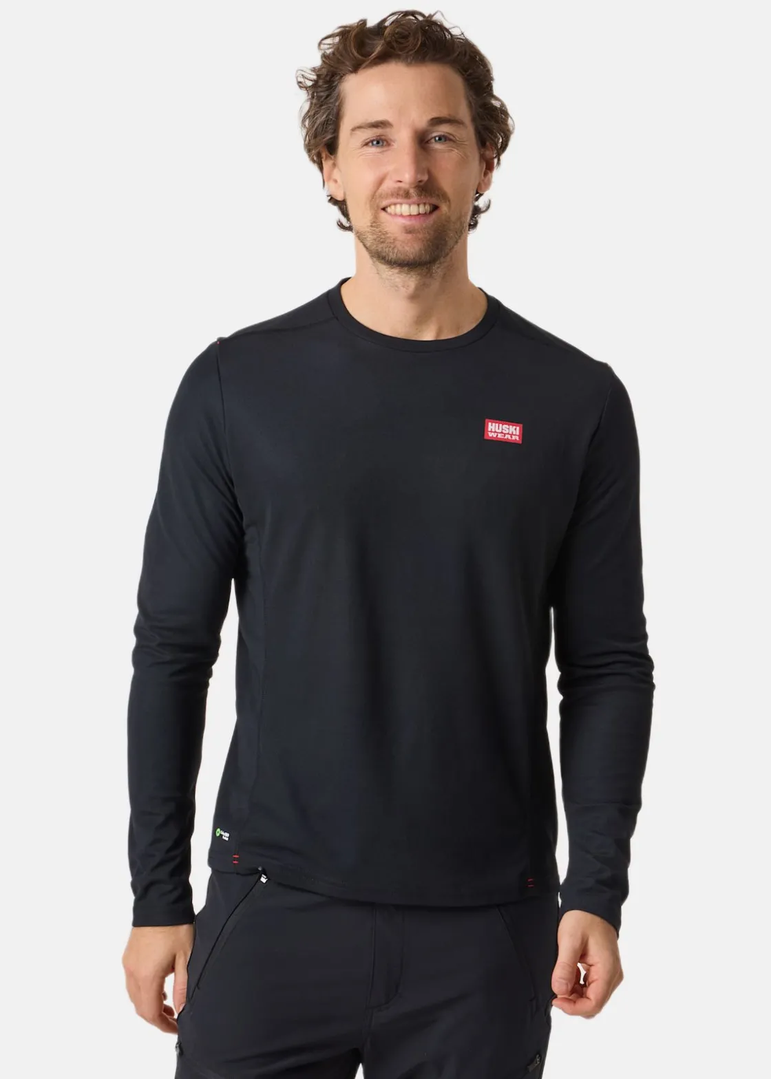 Discount Huski Wear X LS TEE Black