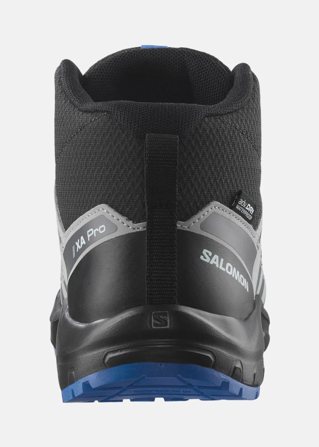 New Salomon XA PRO V8 MID WP J Black / Monument / French Blue