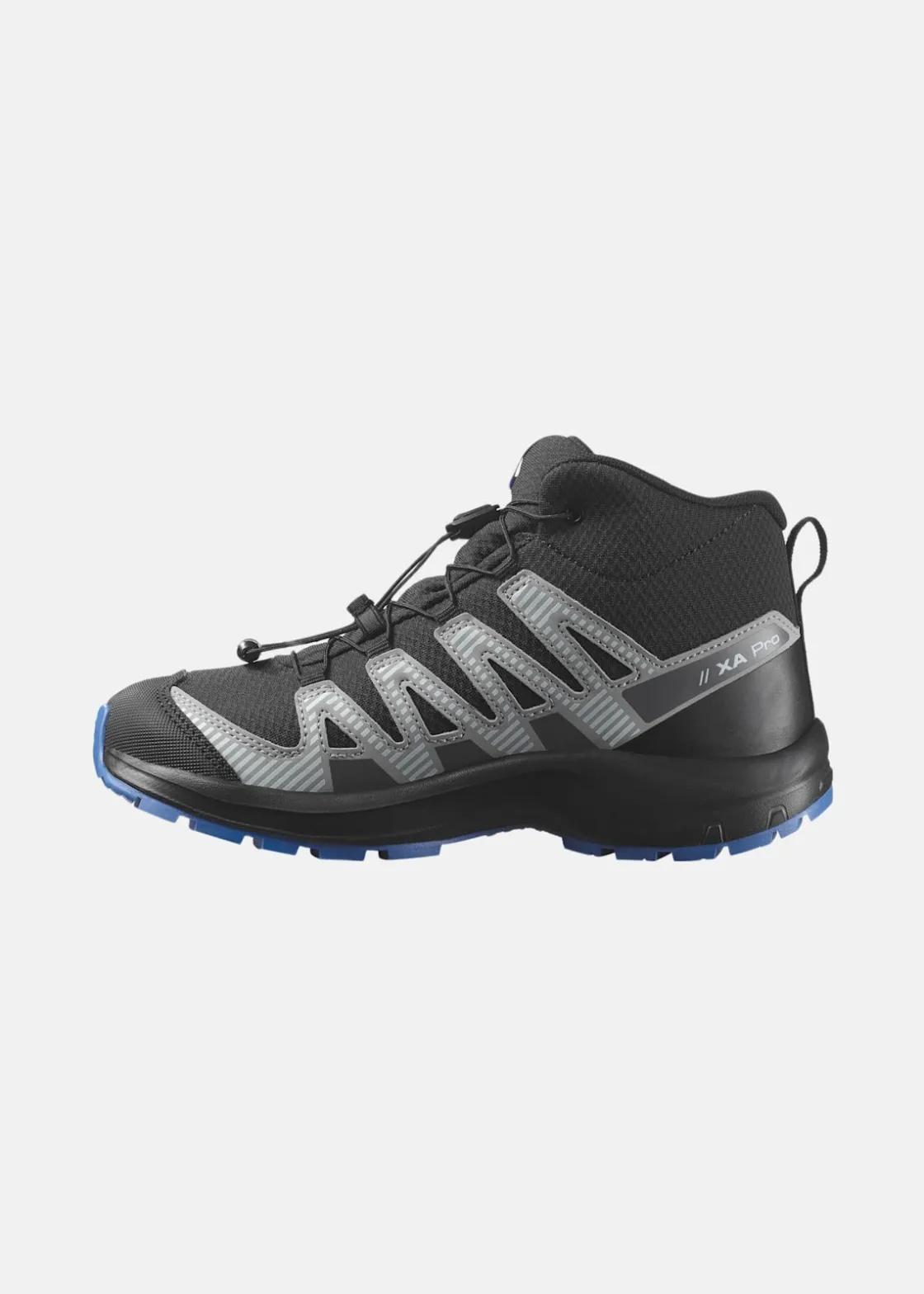 New Salomon XA PRO V8 MID WP J Black / Monument / French Blue