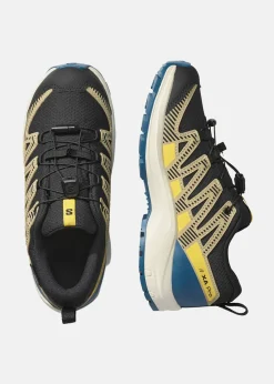 Outlet Salomon XA PRO V8 WATERPROOF Black / Gray Green / Powder Giallo