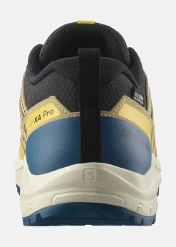 Outlet Salomon XA PRO V8 WATERPROOF Black / Gray Green / Powder Giallo