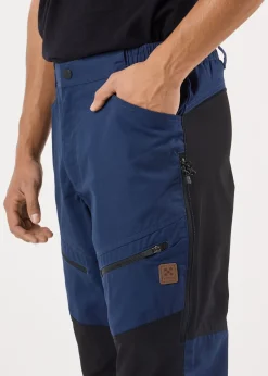 Outlet X-trail Outdoor Pants Denim Blue/Black