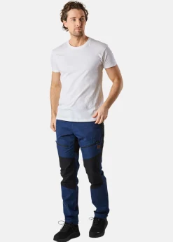 Outlet X-trail Outdoor Pants Denim Blue/Black