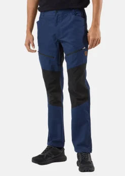 Outlet X-trail Outdoor Pants Denim Blue/Black