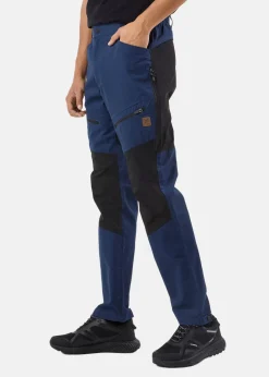 Outlet X-trail Outdoor Pants Denim Blue/Black
