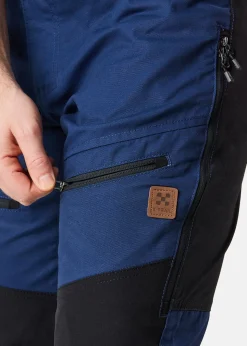 Outlet X-trail Outdoor Pants Denim Blue/Black