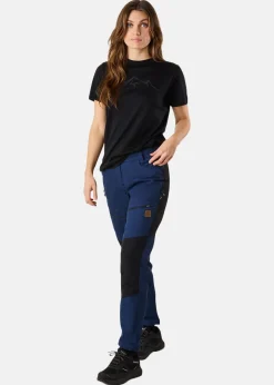 Online X-trail Outdoor Pants W Denim Blue/Black