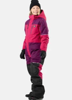 Best X-trail Winter Overall JR Burgundy/Pink