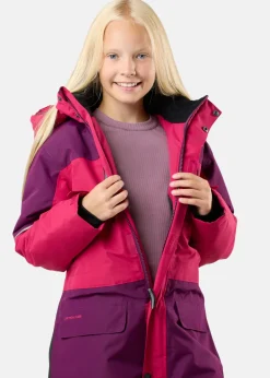 Best X-trail Winter Overall JR Burgundy/Pink