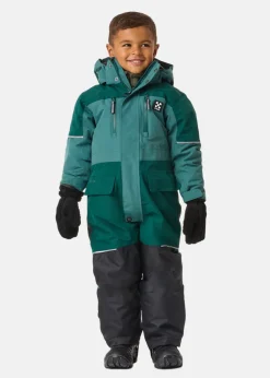 X-trail Winter Overall JR Emerald Green/ Pinegreen