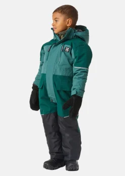 X-trail Winter Overall JR Emerald Green/ Pinegreen