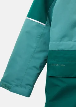 X-trail Winter Overall JR Emerald Green/ Pinegreen