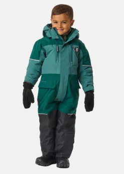 X-trail Winter Overall JR Emerald Green/ Pinegreen