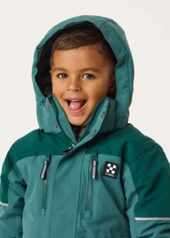 X-trail Winter Overall JR Emerald Green/ Pinegreen