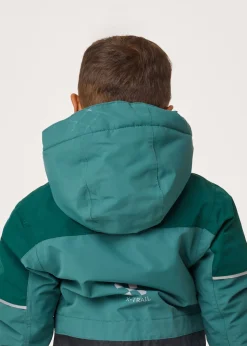 X-trail Winter Overall JR Emerald Green/ Pinegreen