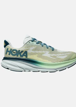 Clearance Hoka Y CLIFTON 9 YOUTH DROPLET / BLUE TWILIGHT