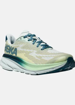 Clearance Hoka Y CLIFTON 9 YOUTH DROPLET / BLUE TWILIGHT
