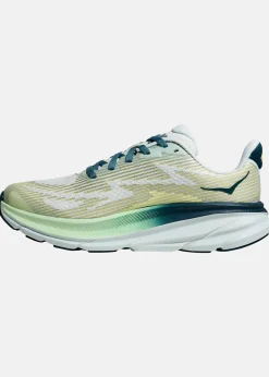 Clearance Hoka Y CLIFTON 9 YOUTH DROPLET / BLUE TWILIGHT