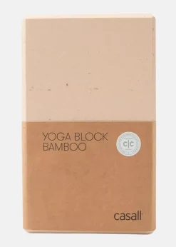 Discount Casall Yoga block bamboo Natural