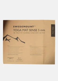 Outlet Swedemount Yoga Mat 5 mm Burgundy/Lt Pink