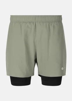 Sale Virtus Zayne M 2-in-1 Shorts Dried sage