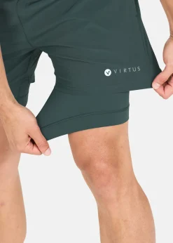 Virtus Zayne M 2-in-1 Shorts Dusty Forest